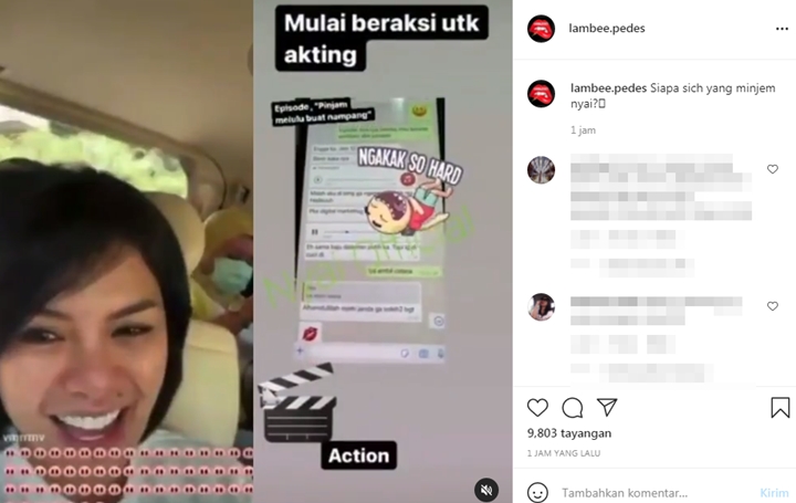 Rekaman Suara Diduga Nikita Mirzani Pinjam Baju Tersebar
