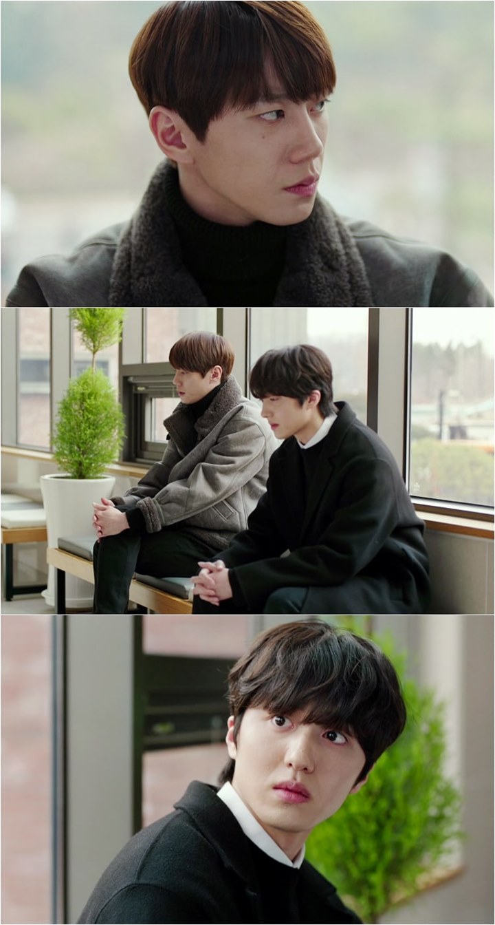 Still Cuts pertemuan Lee Jun Young U-KISS dan Chani SF9 di \'Imitation\'