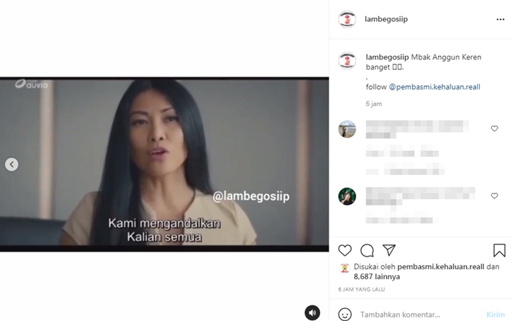 Anggun Main FTV Prancis