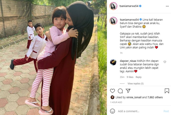 Curahan Hati Pilu Tsania Marwa, Atalarik Syah Tak Kunjung Serahkan Anak
