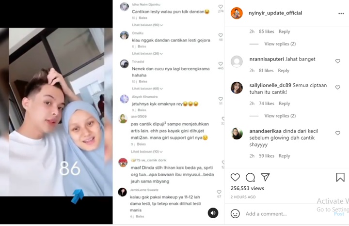 Jahat Banget, Wajah Tanpa Makeup Dinda Hauw Dicibir Seram Hingga Mirip Nenek-nenek