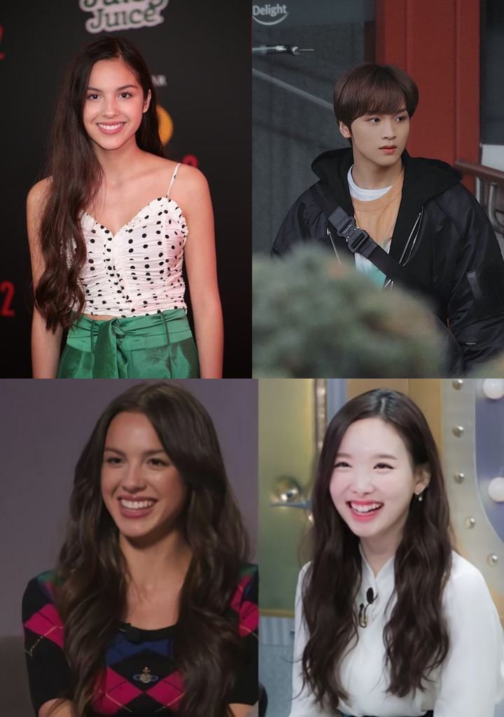 Olivia Rodrigo disebut mempunyai wajah perpaduan antara Nayeon TWICE dan Haechan NCT