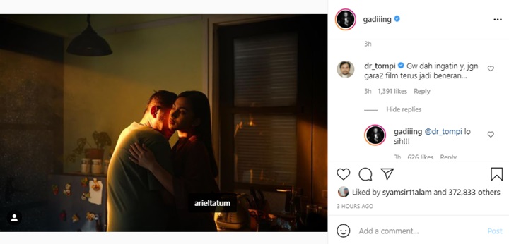 Gading Marten dan Ariel Tatum Makin Kuat Diduga Jadian Gara-gara Bocoran dari Sosok ini