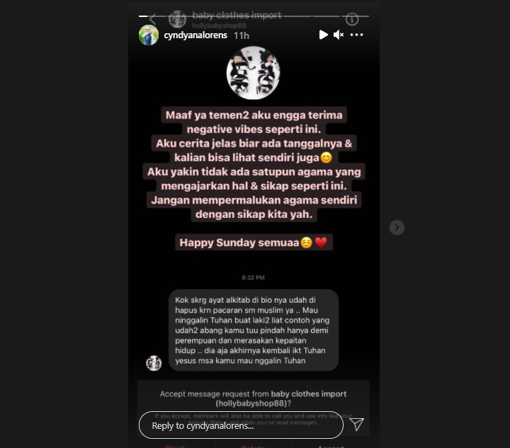 Adik Kriss Hatta Putuskan Jadi Mualaf, Gara-gara Pacaran dengan Cowok Muslim?