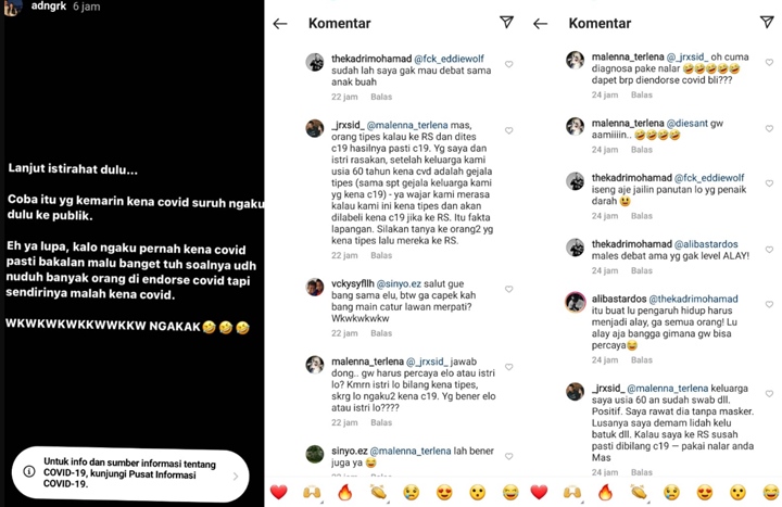 Jerinx SID Ungkap Alami Gejala Seperti Tipes Saat Positif COVID-19