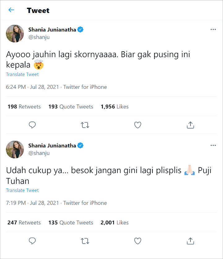 Pacaran, Begini Reaksi Shania eks JKT48 Saksikan Jonatan Christie Kalah di Olimpiade Tokyo