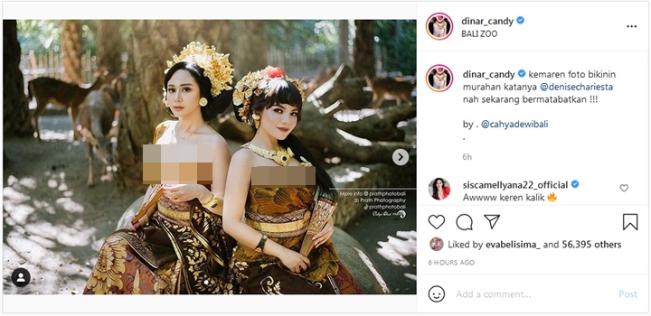 Sempat Disindir Nikita Mirzani Murahan, Kini Dinar Candy \'Balas\' dengan Pamer Foto Elegan