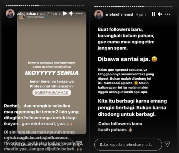 Angkat Bicara, Arief Muhammad Minta Maaf Tanggapi Soal Banyak Artis Ditodong Ikut Tren \'Ikoy-ikoyan\'