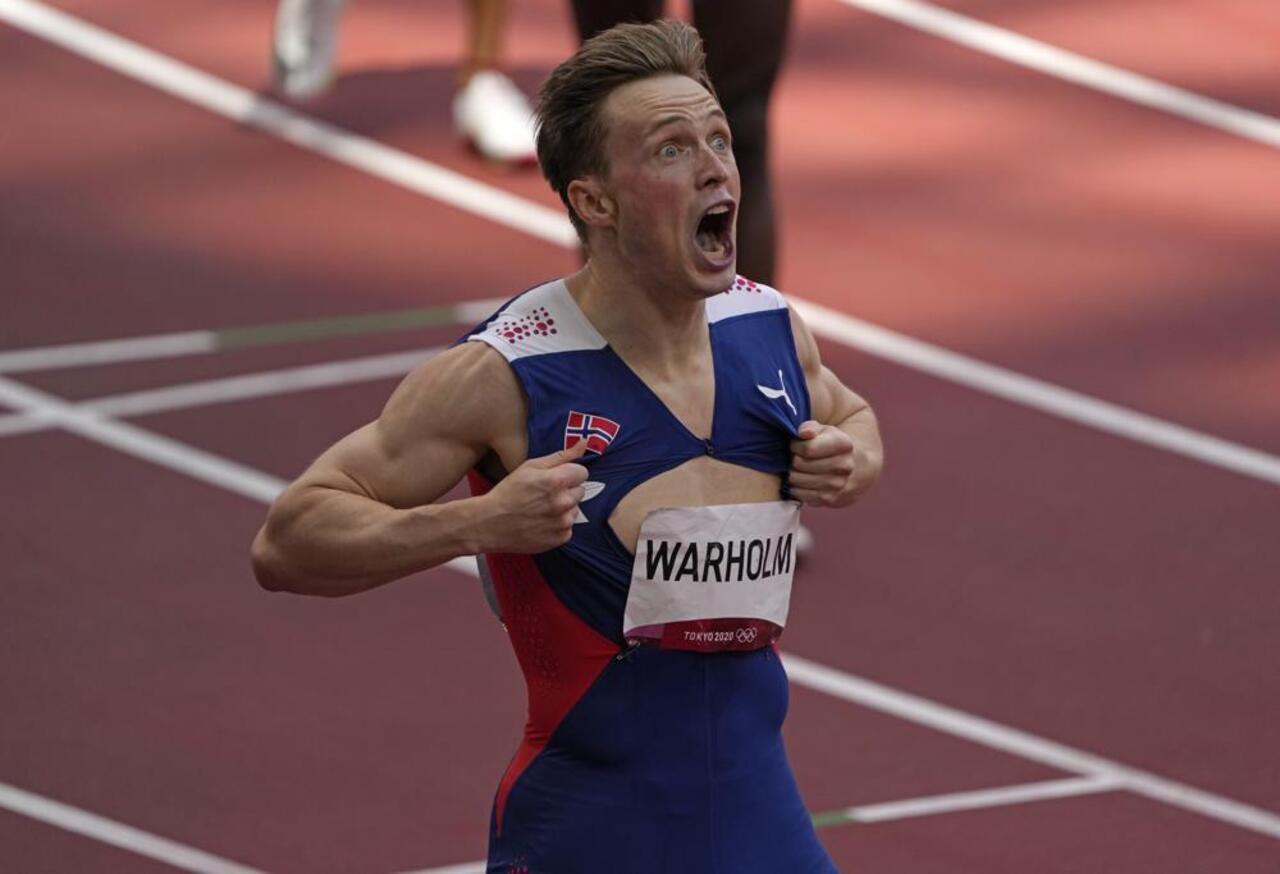 Atlet Lari Gawang 400 Meter Karsten Warholm Berhasil Cetak Rekor Dunia Dalam Olimpiade Tokyo 2020
