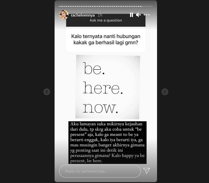 Pernah Gagal, Begini Jawaban Rachel Vennya Jika Nantinya Tak Berjodoh dengan Salim Nauderer