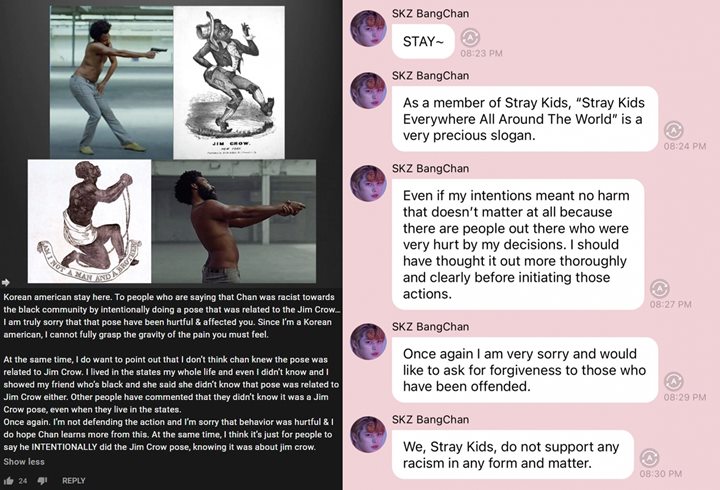 Bang Chan Stray Kids Minta Maaf Atas Usai Beredar Videonya Lakukan Pose Rasis
