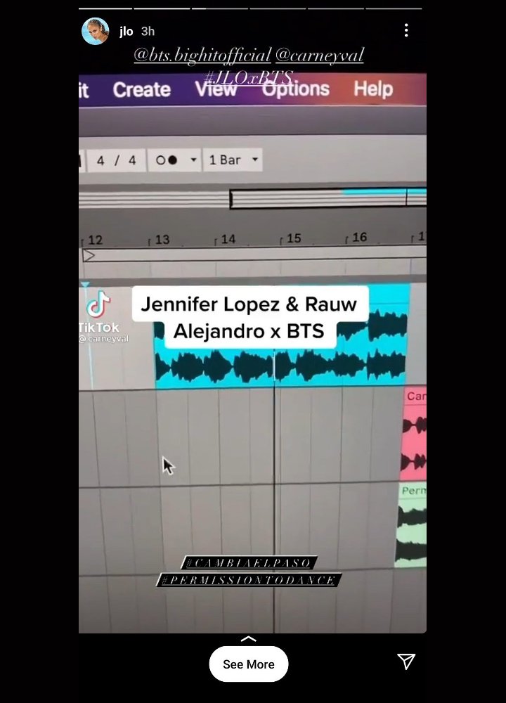 BTS Diduga Kuat Kolaborasi dengan Jennifer Lopez Usai J.Lo Unggah Postingan Ini