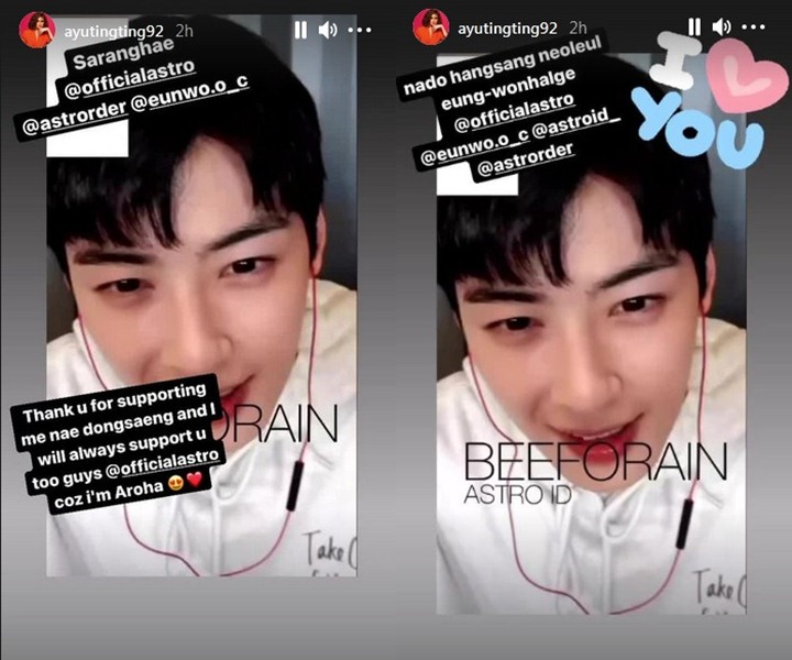 Ayu Ting Ting Girang Dapat Salam dari Cha Eun Woo
