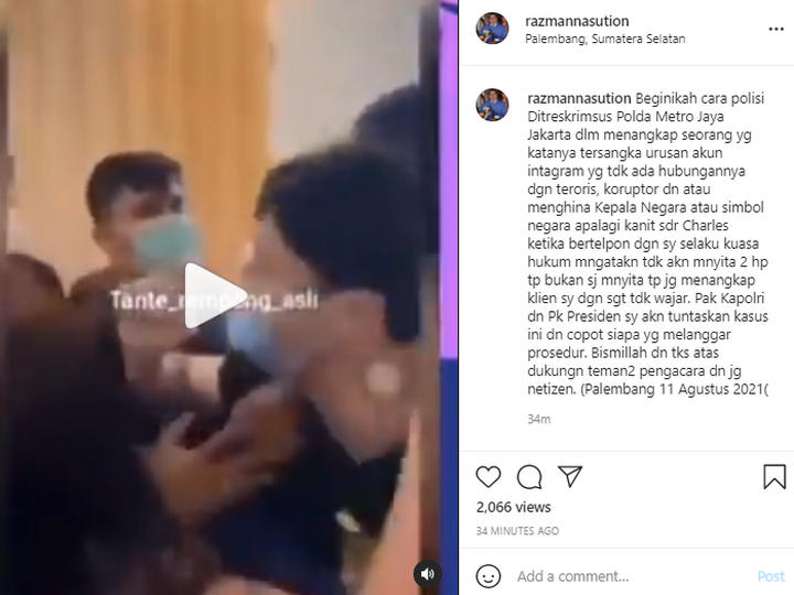 Richard Lee Dijemput Paksa