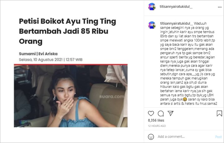 Ruben Onsu Dikritik Usai Bela Mati-matian, Karier Ayu Ting Ting Diramal Tak Redup - Topik Pagi