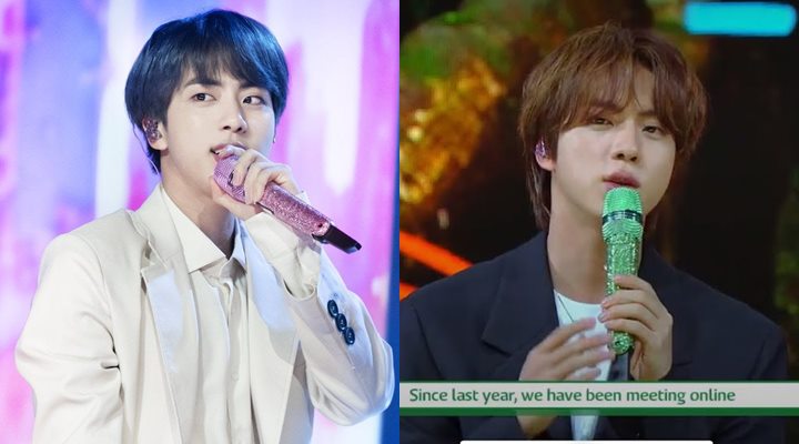 Jin BTS Beber Alasan Ganti Mikrofon Hijau, Jungkook Kena Semprot Gara-Gara Ini