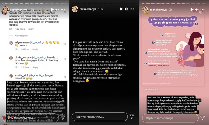 Rachel Vennya Disebut Tak Beri Contoh Baik ke Anak Karena Asyik Pacaran, Begini Respon Menohoknya