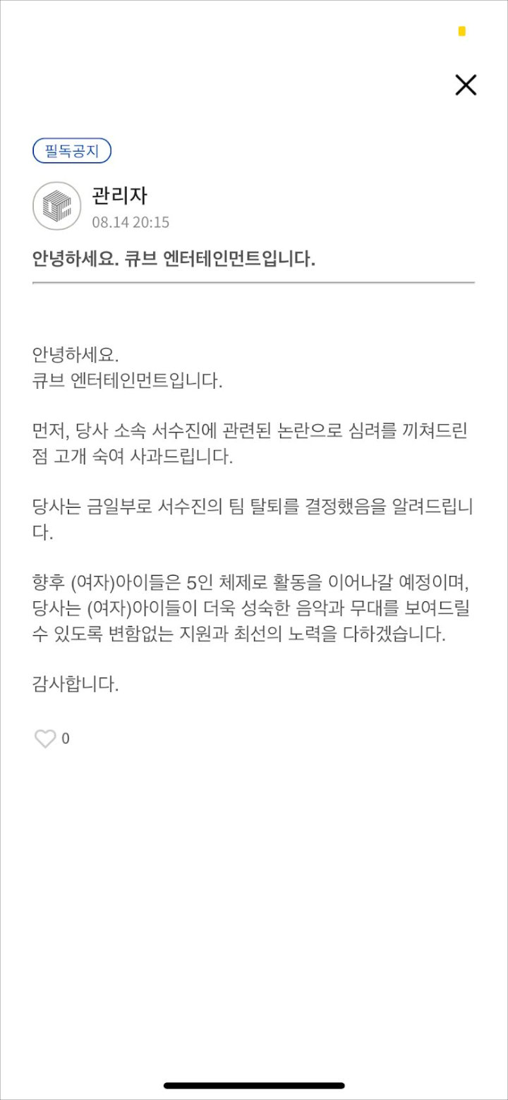 Tersandung Rumor Bullying, Soojin Resmi Keluar dari (G)I-DLE