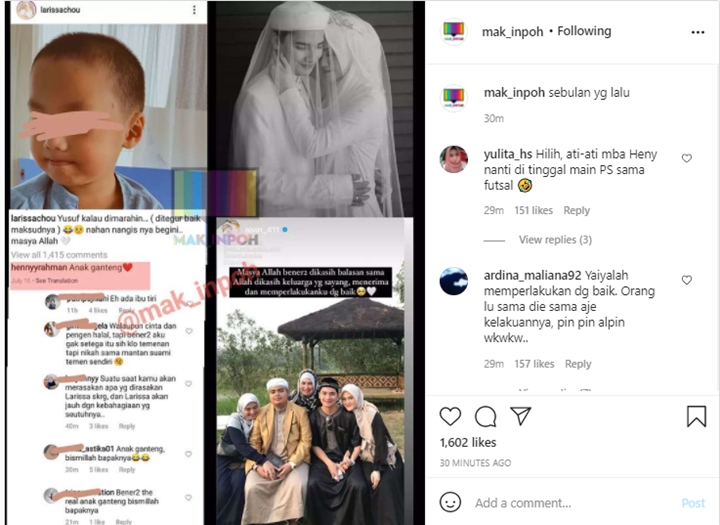 Aksi \'PDKT\' Henny Rahman ke Anak Alvin Faiz Kembali Disorot
