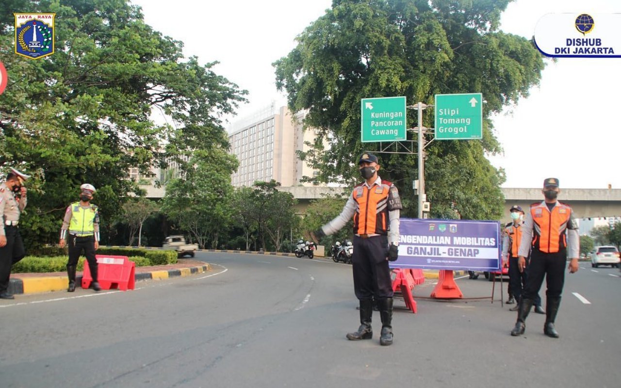 Tunggu Keputusan PPKM Level 4, Polisi Sebut Ganjil-Genap Jakarta Bakal Dilanjutkan Jika Diperpanjang
