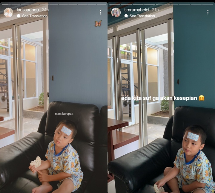 Alvin Faiz Disebut Lebih Pilih Habiskan Waktu dengan Anak Sambung, Putra Larissa Chou Sakit