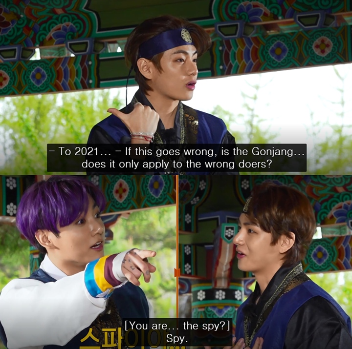 Main Game, V BTS Tak Terima Dituduh Jungkook Mafia Cuma Karena Kucing