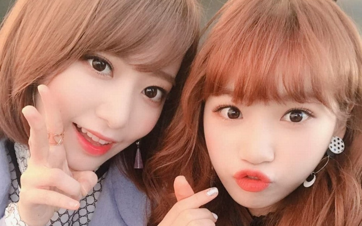 Kim Chaewon dan Miyawaki Sakura