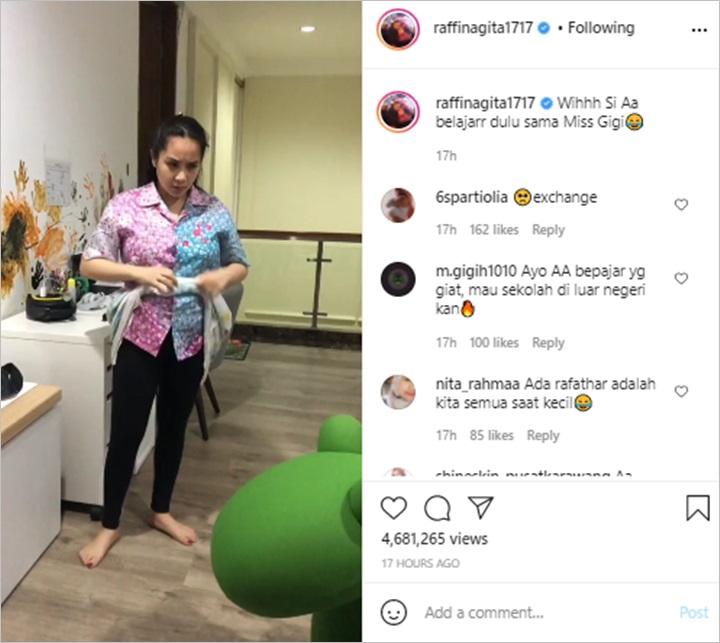 Nagita Slavina dan rafathar