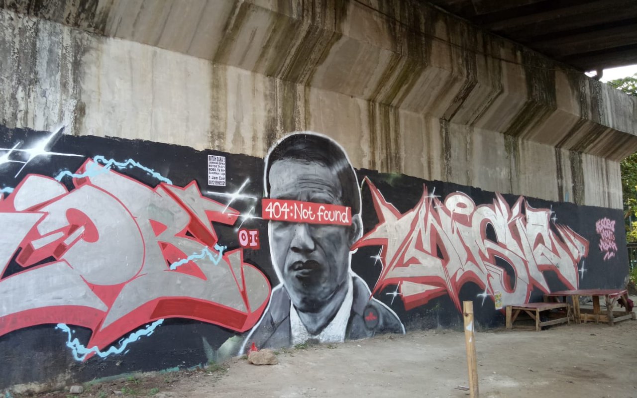 Kasus Mural 'Jokowi 404: Not Found' Tak Dilanjutkan, Kapolres: Tidak Penuhi Unsur Pidana
