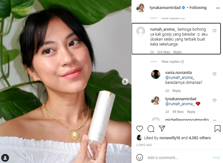 Reaksi Ipar Nana Mirdad Diisukan Selingkuh