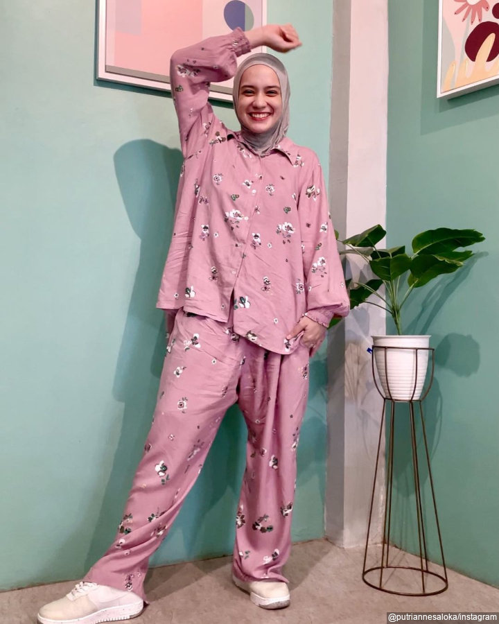 OOTD piyama, cocok untuk jalan-jalan santai