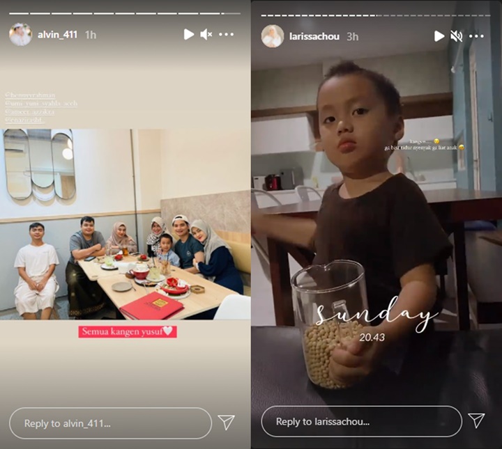 Anak Jalan-jalan dengan Alvin Faiz dan Henny Rahman, Larissa Chou Tak Bisa Tidur Nyenyak
