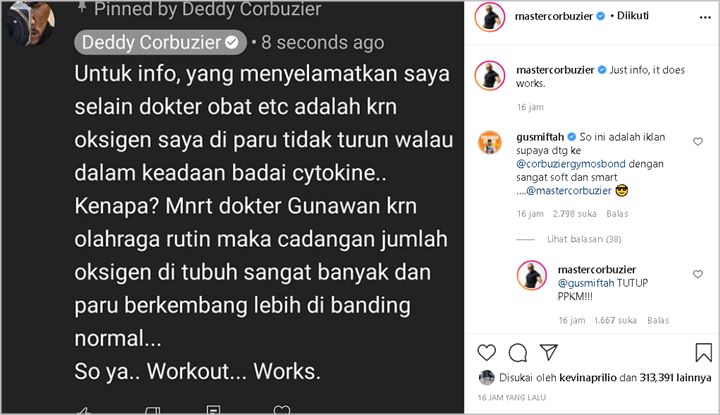 Deddy Corbuzier Bahas Soal Penyelamat Hidup, Balas ‘Ngegas’ Komentar Gus Miftah Bikin Ngakak