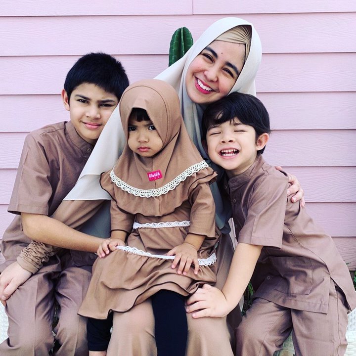 Potret bahagia ngumpul bareng anak
