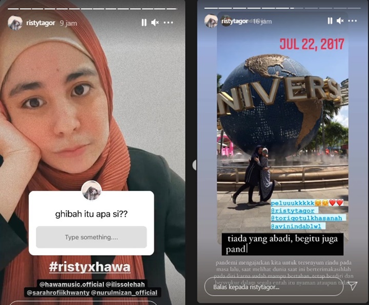 Wajah Cantik Risty Tagor Manyun Usai Isu Cerai Ketiga, Ungkit Ghibah Hingga Ngode Rindu Masa Lalu