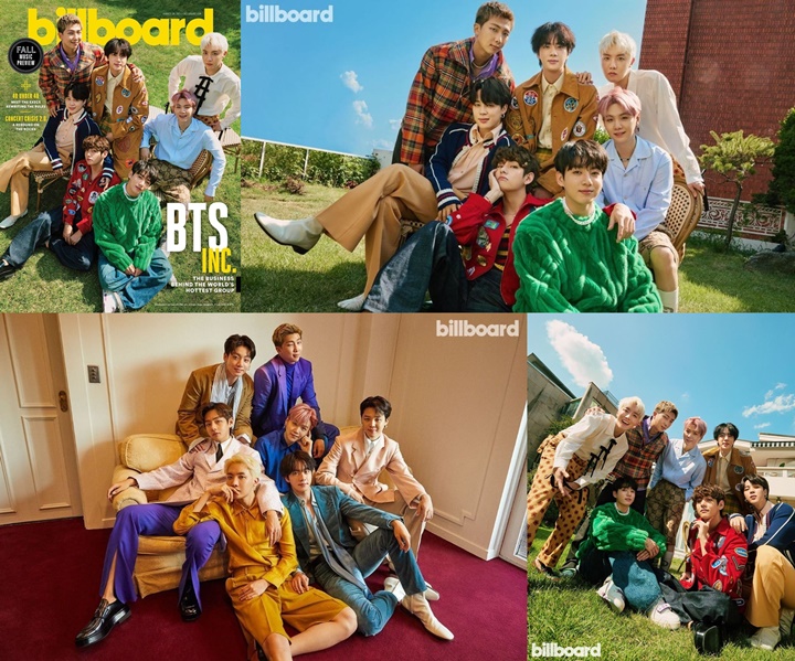 Foto-Foto Ganteng BTS di Pemotretan Billboard Magazine Tuai Pujian Selangit