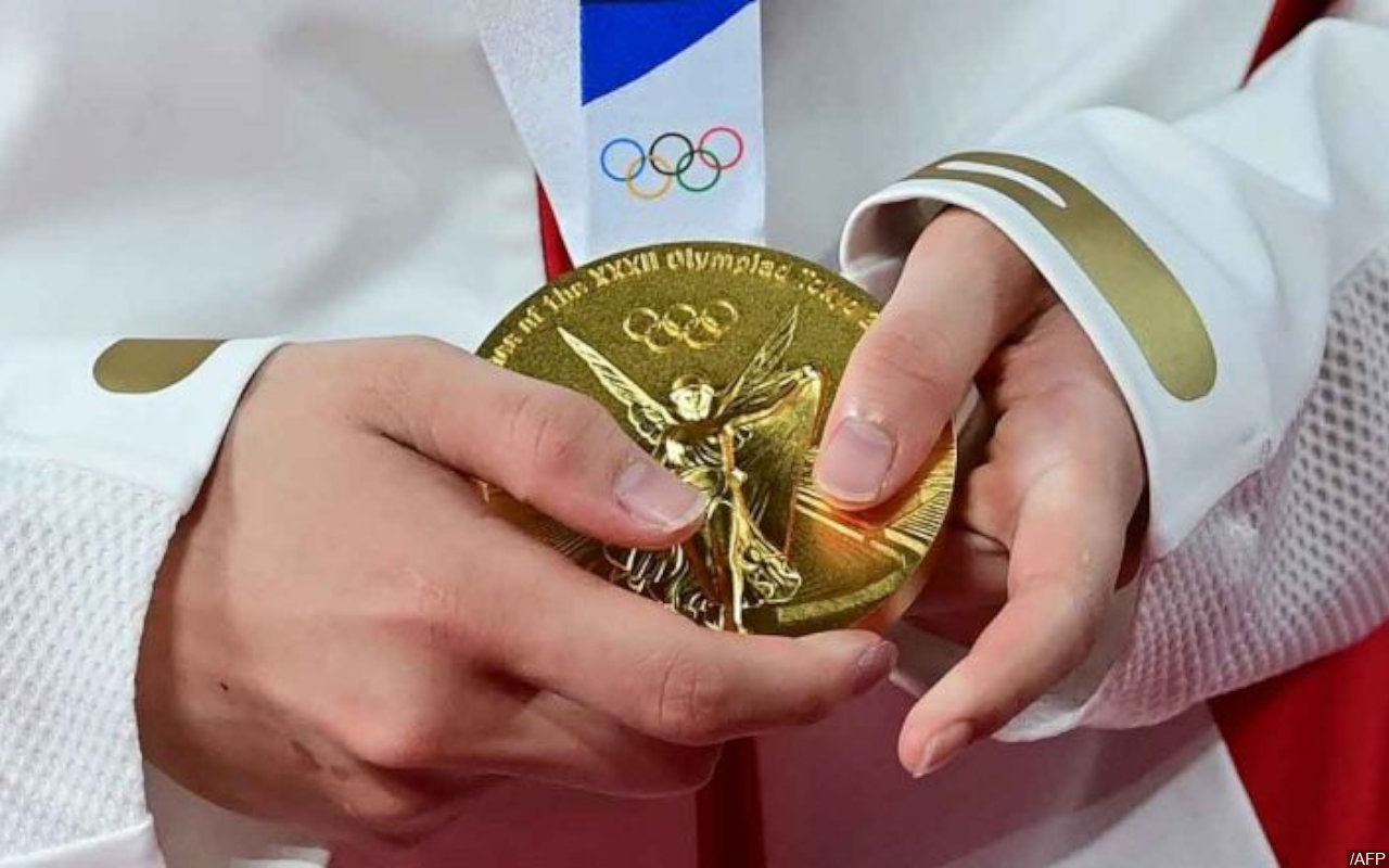 Atlet Tiongkok Pertanyakan Medali Emasnya Mengelupas, Begini Respons Panitia Olimpiade Tokyo