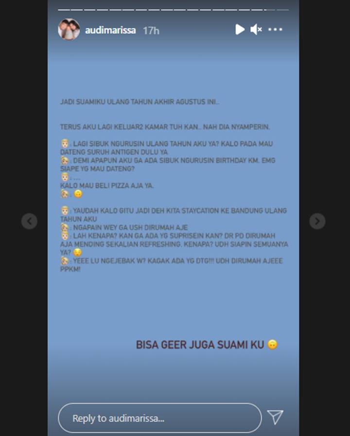 Sikap \'Savage\' Audi Marissa Saat Anthony Xie Ngode Ingin Hadiah Ulang Tahun
