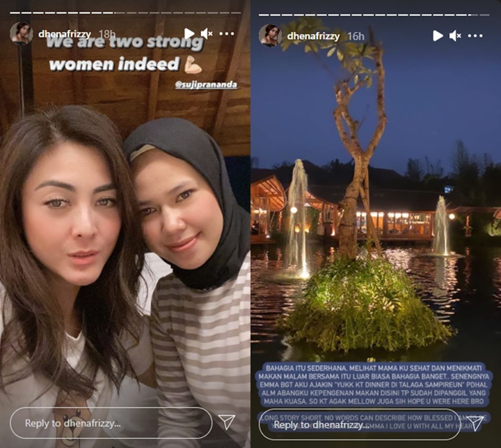 Dhena Devanka Tampak Kuat Hadapi Masalah Rumah Tangga, Ungkap Definisi Bahagia Versinya