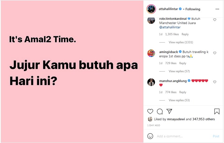 Atta Halilintar Bagi-bagi Uang Usai Gender Calon Anak Terungkap, Komentar Aming Bikin Salfok