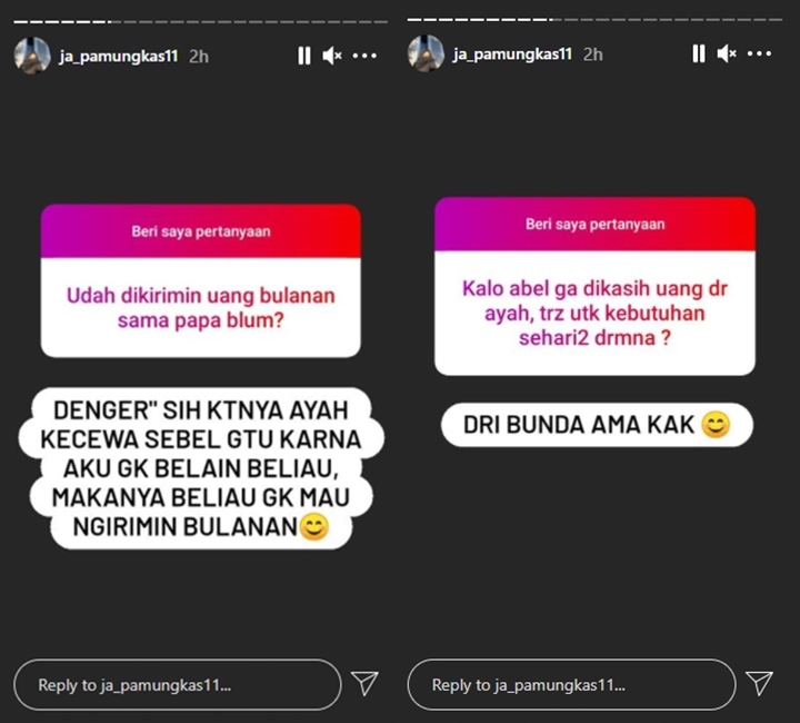 Jane Abel Tak Lagi Dapat Uang Bulanan dari Bambang Pamungkas
