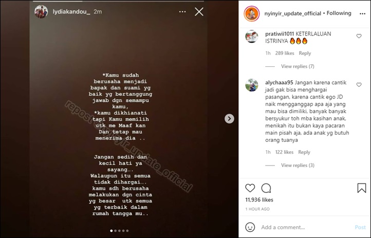 Nana Mirdad Tegaskan Pentingnya Menghargai Suami, Tyna Kanna Auto Dihujat Habis-habisan
