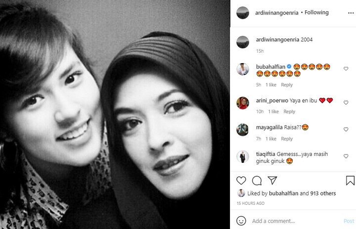 Potret Lawas Raisa