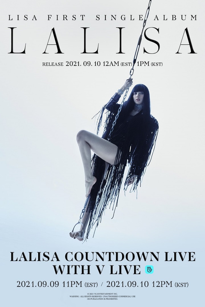Lisa BLACKPINK Siap Gelar Siaran Live untuk Count Down Jelang Perilisan Single \'LALISA\'