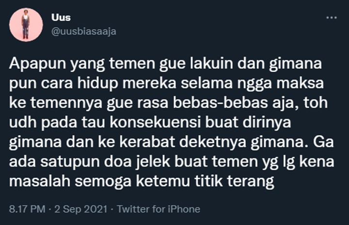 Uus Ungkap Alasan Semangati Tretan Muslim Saat Coki Pardede Ditangkap