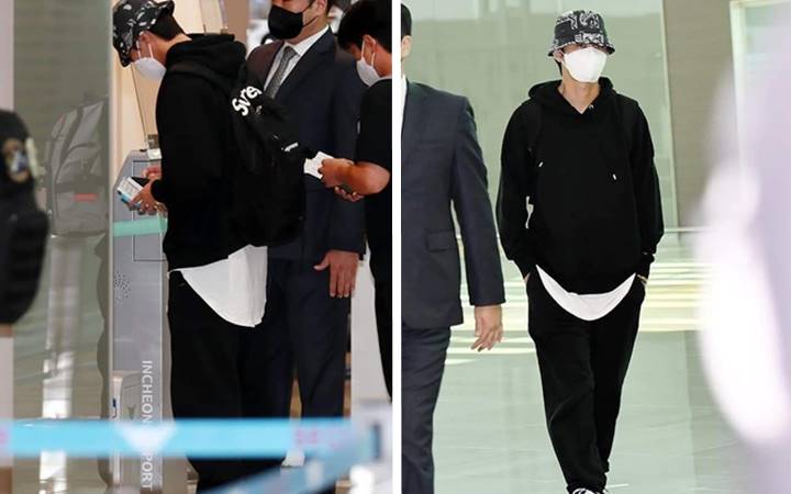 Park Seo Joon Kepergok Ada di Bandara, Diduga Siap Berangkat Syuting Film Marvel