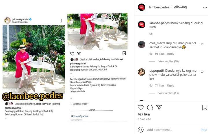 OOTD Super Cantik Syahrini