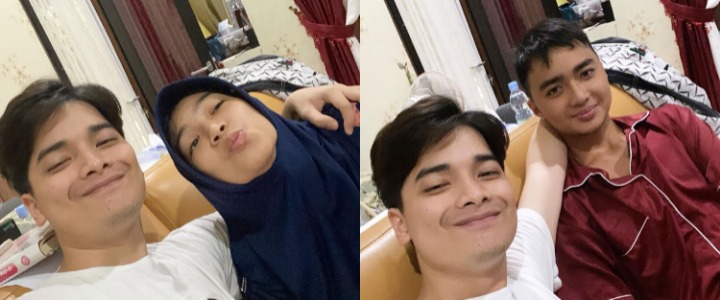 Alvin Faiz <i>selfie</i> bareng Syahla dan Azka