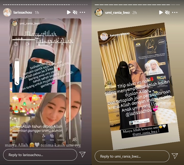 Larissa Chou Dipuji, Henny Rahman Dapat Perlakuan Begini dari Istri Kedua Ustaz Arifin Ilham
