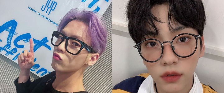 Imut dengan kacamata 
